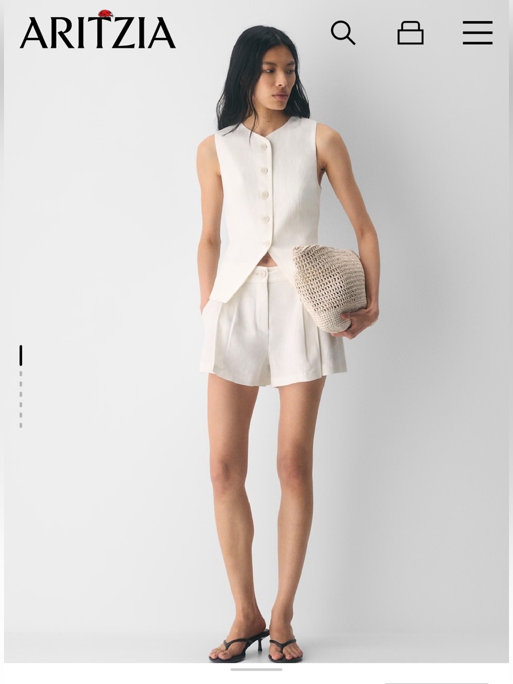 NWT! Aritzia Regal Vest - Crepette